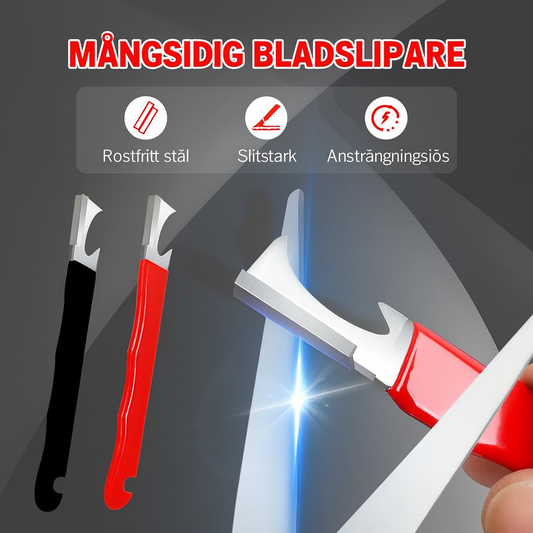 Multifunktionell knivslip i härdat stål