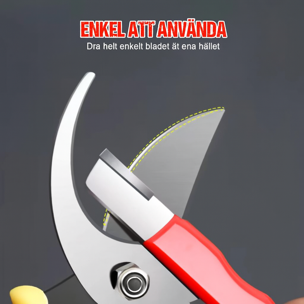 Multifunktionell knivslip i härdat stål