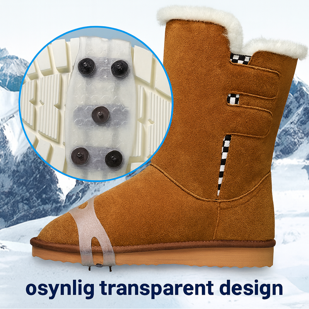 5-Klo Halkskyddade Skoöverdrag – Säkert Grepp på Is och Snö