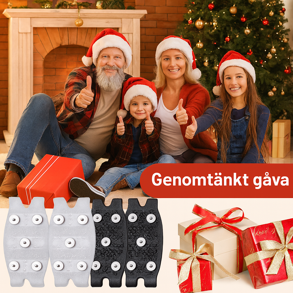 5-Klo Halkskyddade Skoöverdrag – Säkert Grepp på Is och Snö