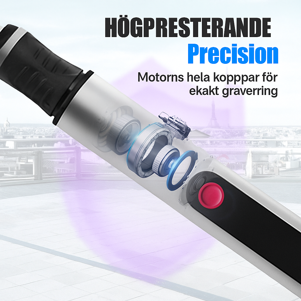 Elektrisk graveringspenna med justerbar hastighet – precision och kraft i fickformat