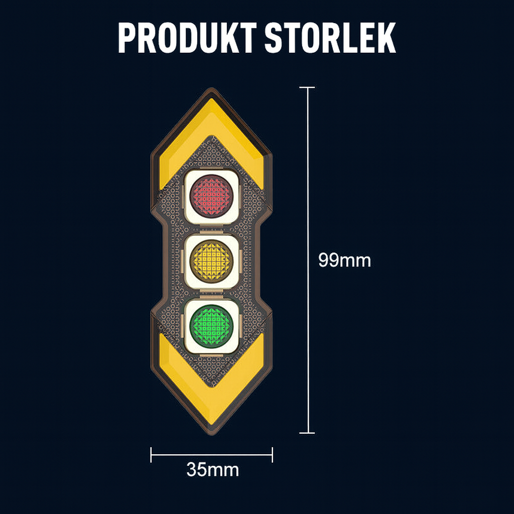 Smart Trådlöst Cykelbakljus