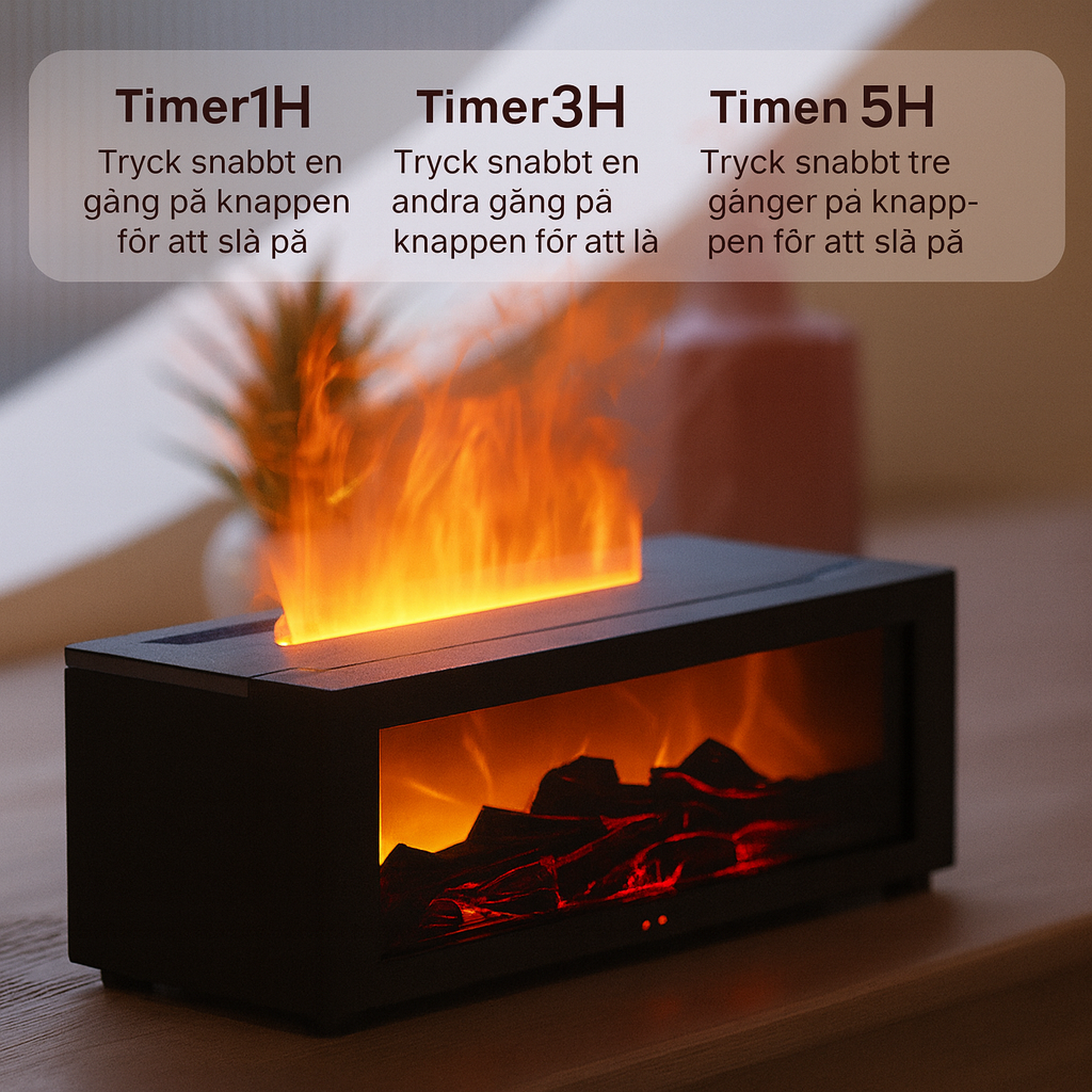 Eldsimulerande Luftfuktare