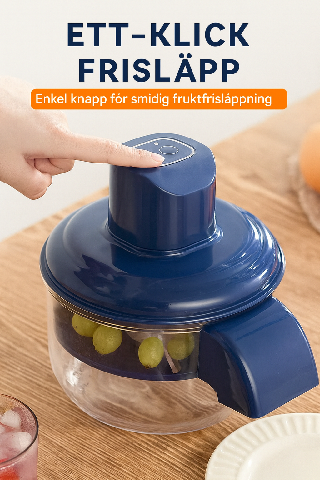 Elektrisk Frukt- och Grönsaksskalare med Rostfria Blad