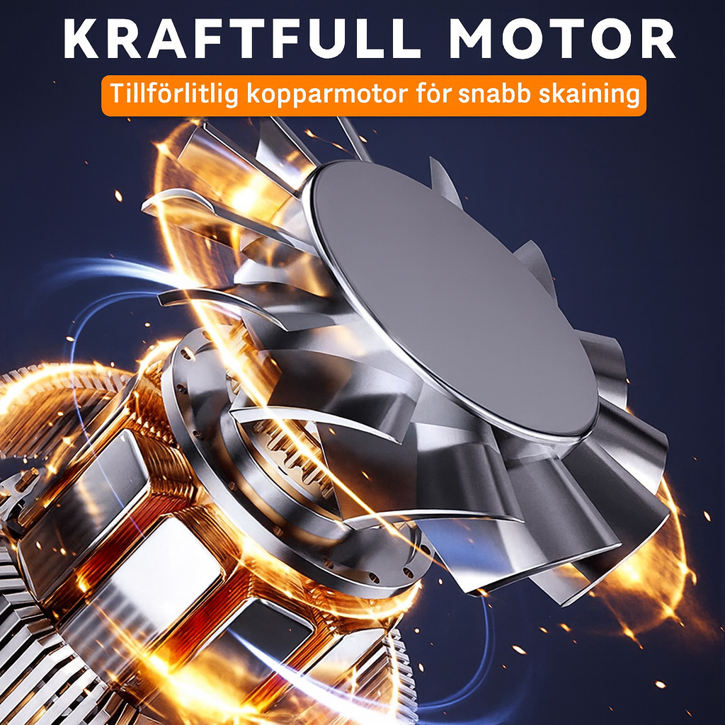 Elektrisk Frukt- och Grönsaksskalare med Rostfria Blad