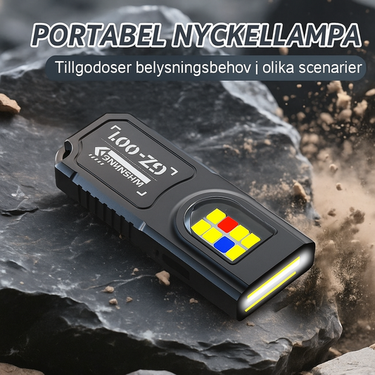 Nyckelringslampa med Varningsljus