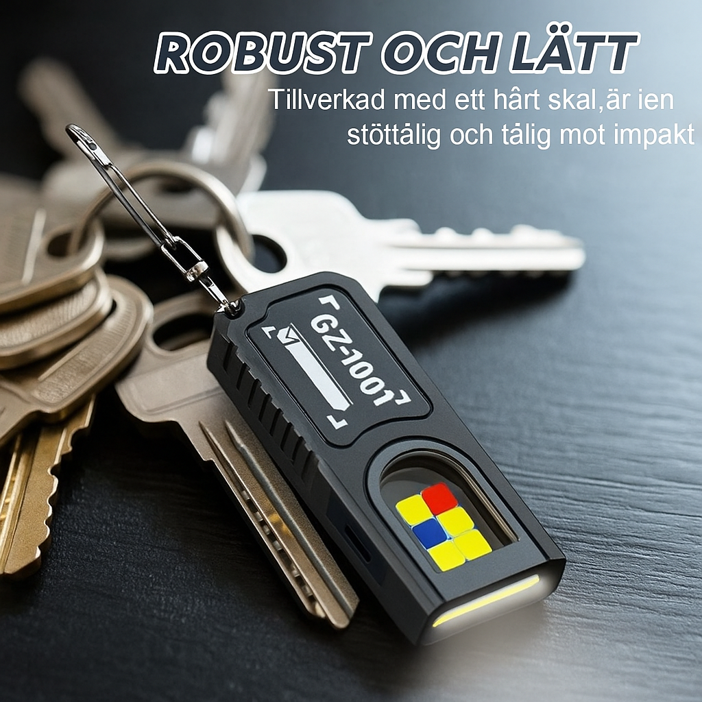 Nyckelringslampa med Varningsljus