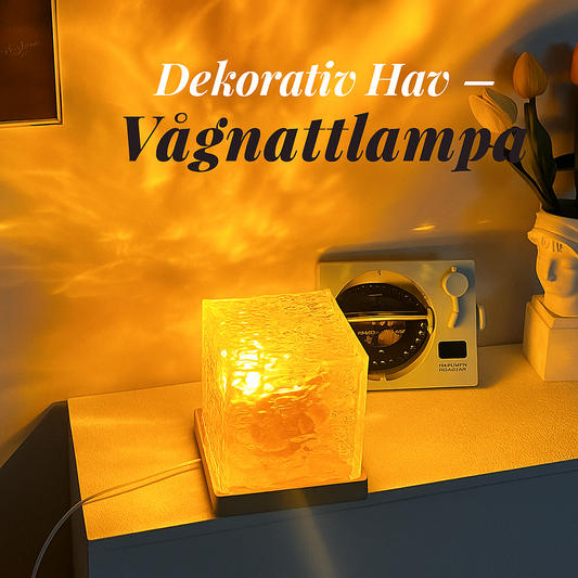 Roterande Vattenvågs-Lampa