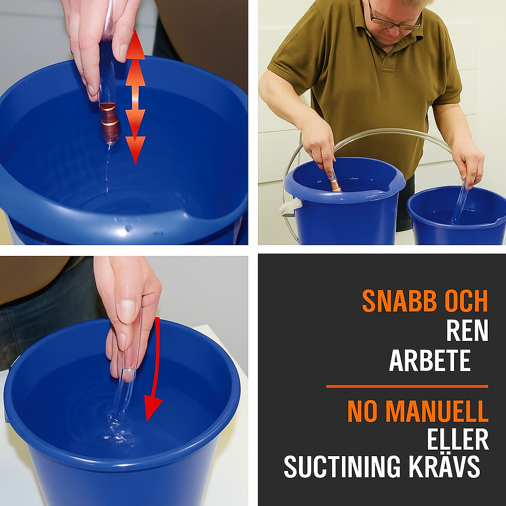 Mångsidig & Elfri Hävertpump