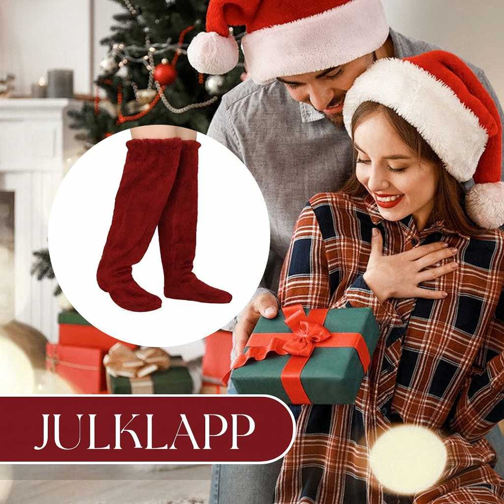 Gåsdunsfyllda Knästrumpor