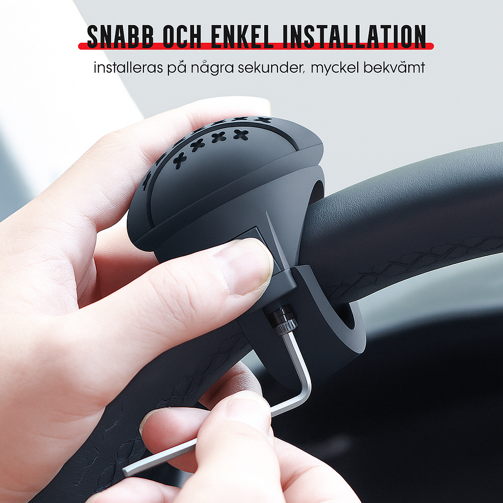 Rattknopp med Halkfritt Grepp