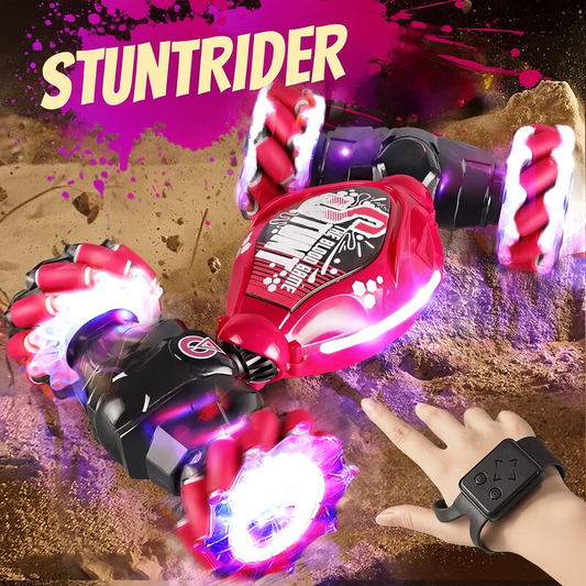 StuntRider™ Geststyrd RC-Bil med 360° Stunts & 4x4 Däck