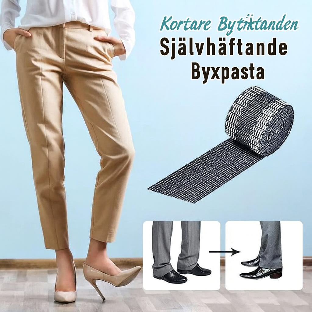 Självhäftande Fålltejp för Byxor & Kläder