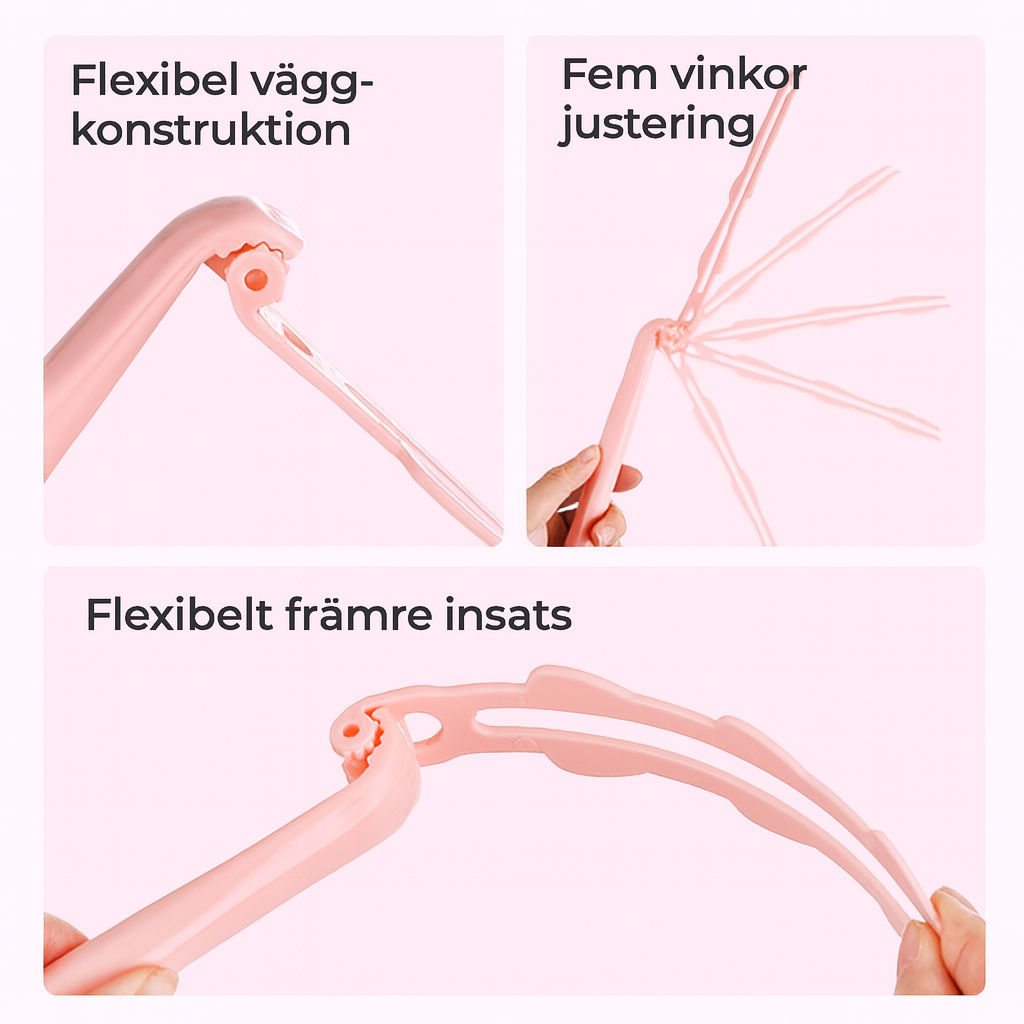 Elektrostatisk Dammvippa med 360° Rengöring & Tvättbart Huvud
