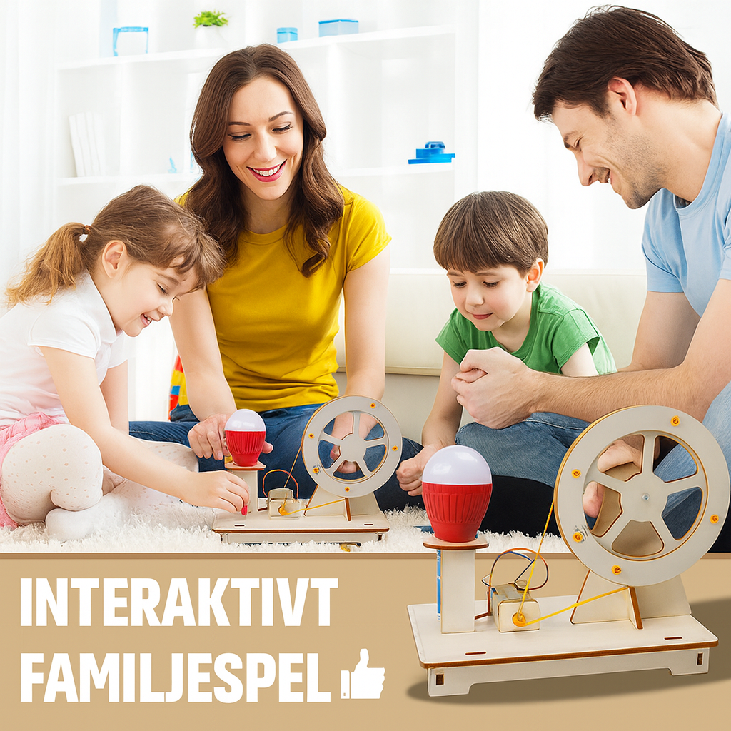 DIY STEM Byggsats för Barn – Kreativt Lärande & Lek