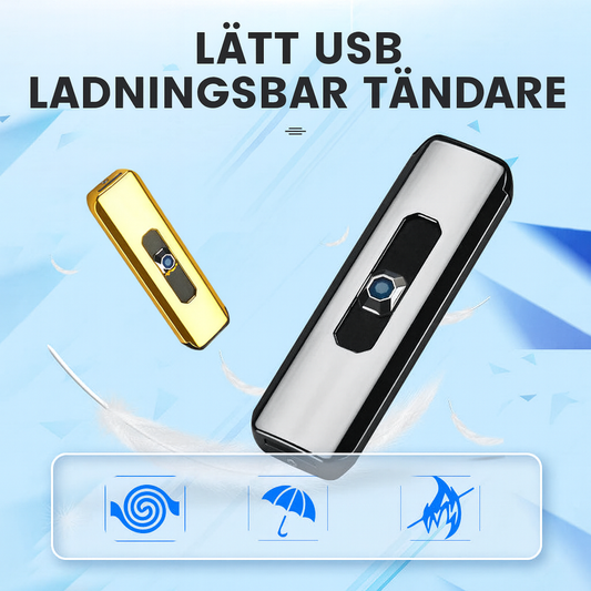 USB-Uppladdningsbar Lågfri Tändare