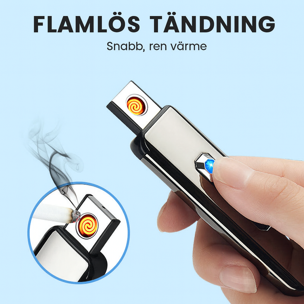 USB-Uppladdningsbar Lågfri Tändare
