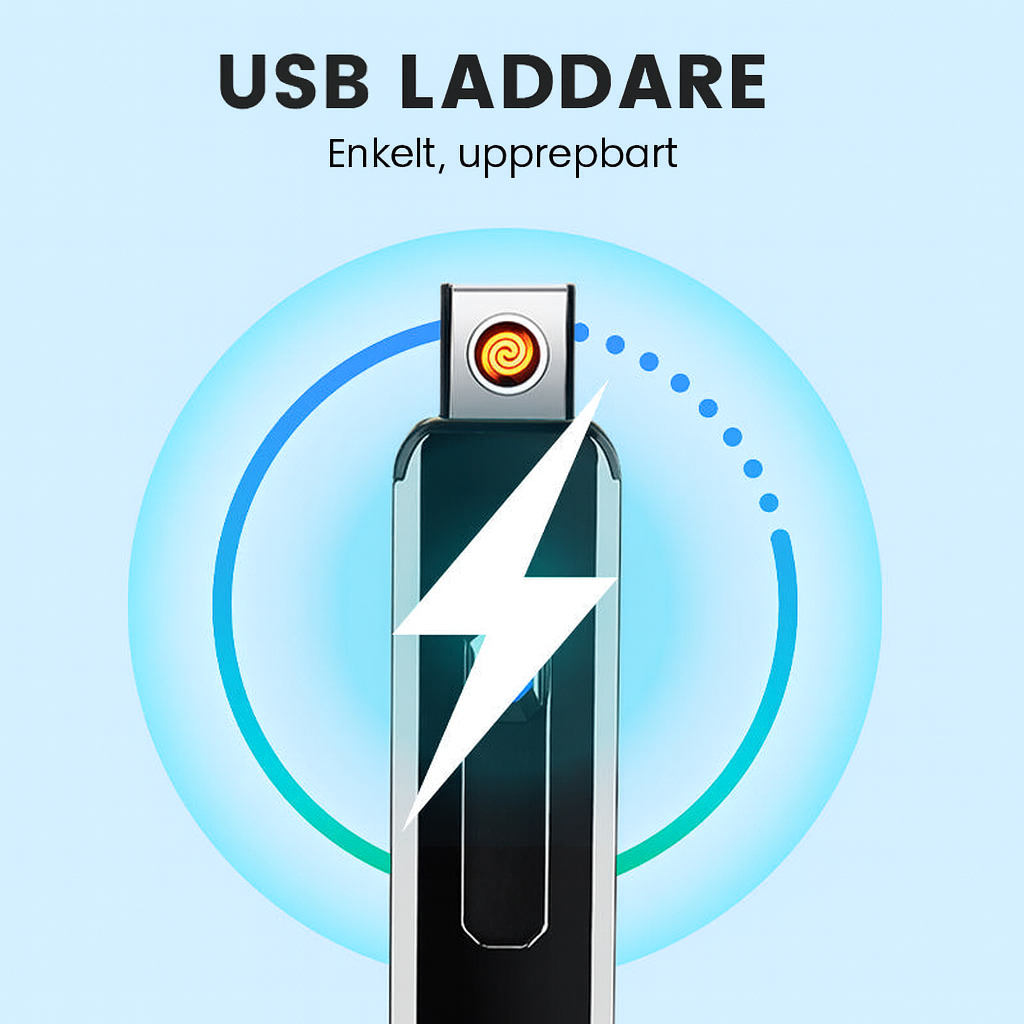 USB-Uppladdningsbar Lågfri Tändare