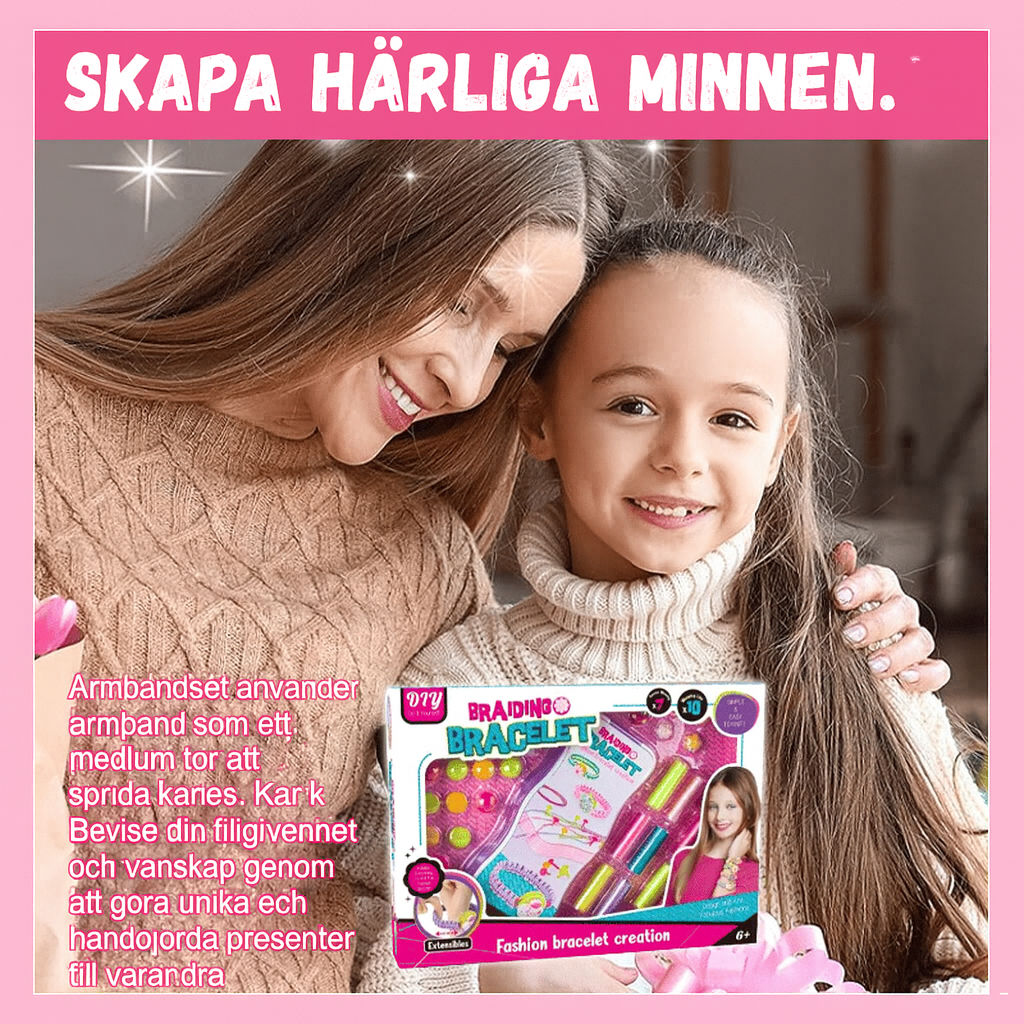 Handsnörstickningsset för Barn – Kreativ & Pedagogisk Lek