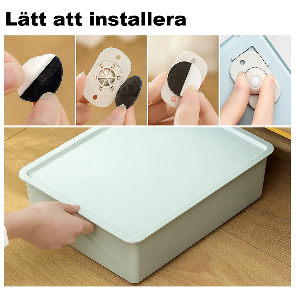 Självhäftande Möbelhjul med 360° Rotation