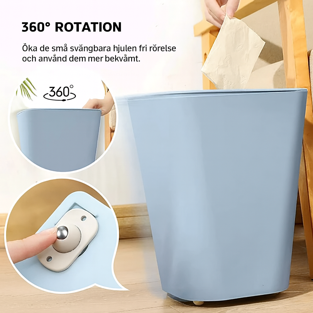 Självhäftande Möbelhjul med 360° Rotation