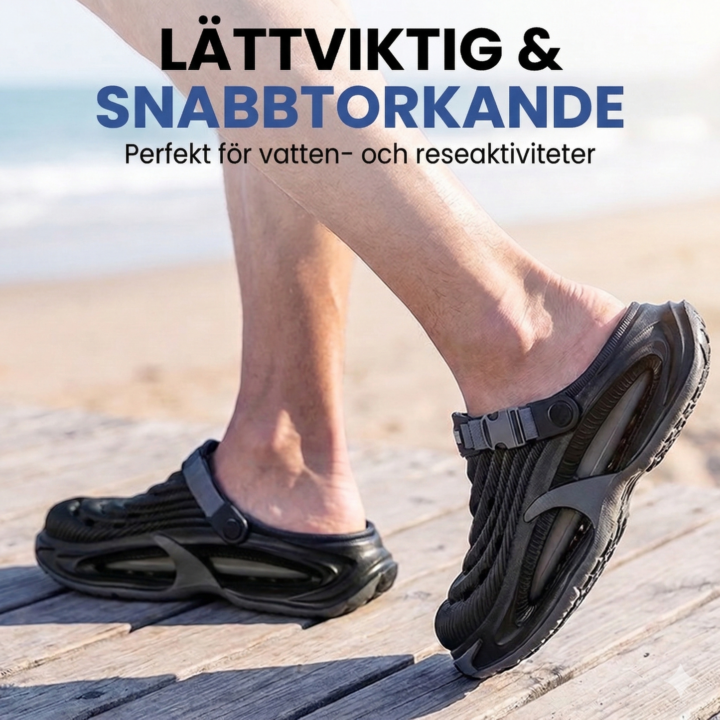 Mångsidiga Clogs med Stötdämpande Sula