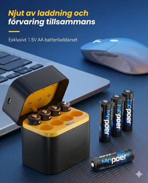 Litiumjonbatteri med Integrerat Laddningsfodral – Portabelt och Säkert, Överbelastningsskydd för Nödsituationer och Camping