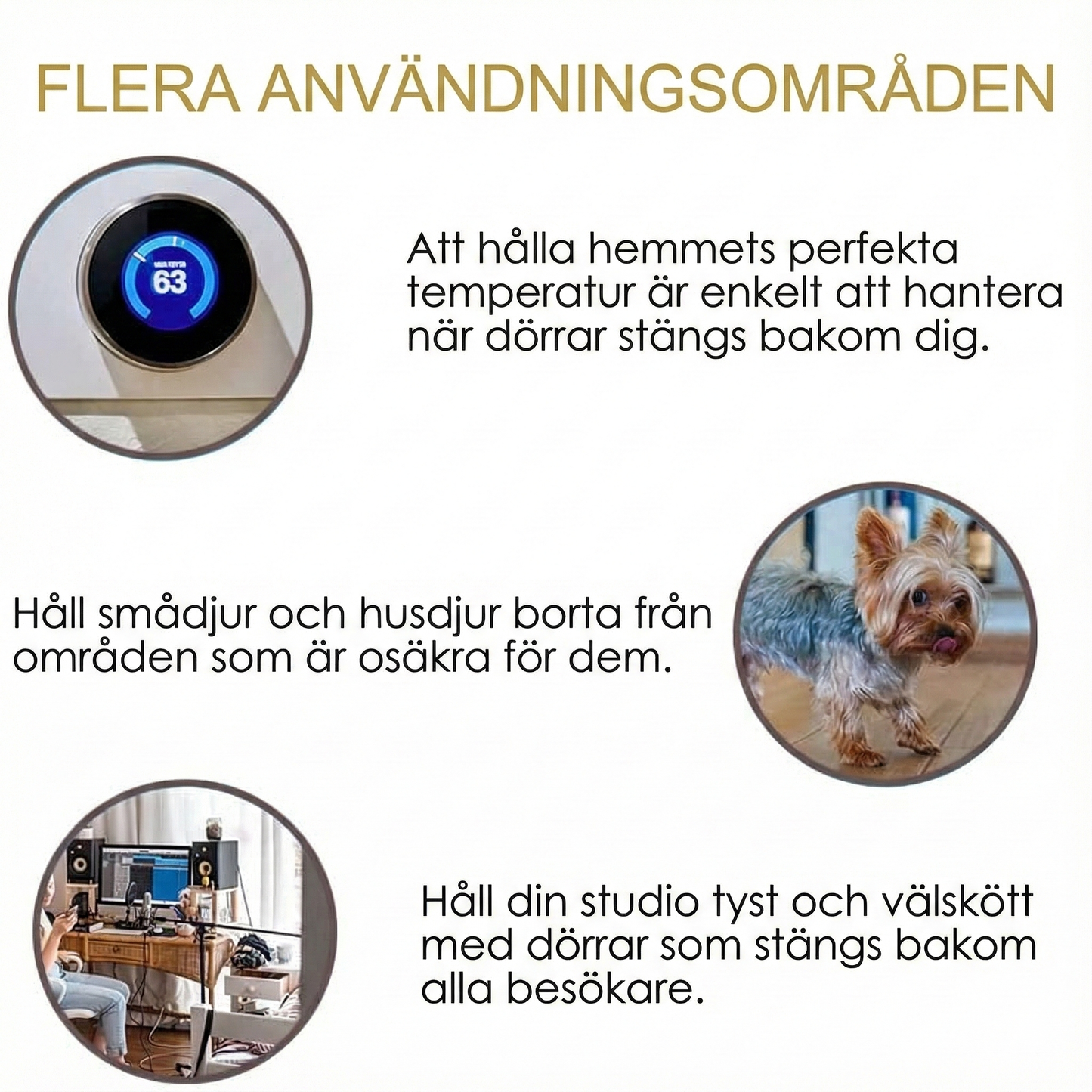 Självstängande Fjädergångjärn