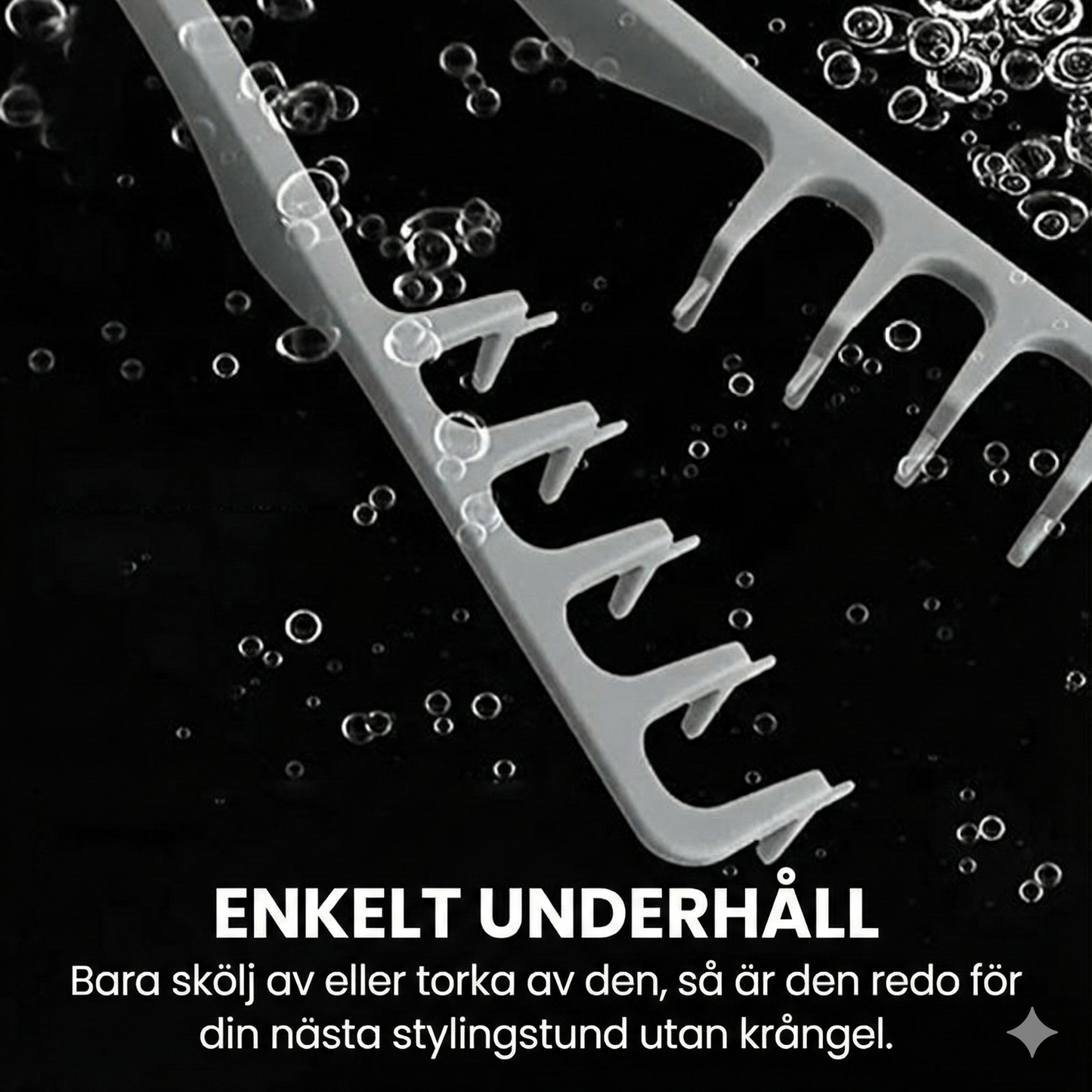 Professionell Hårkam för Män