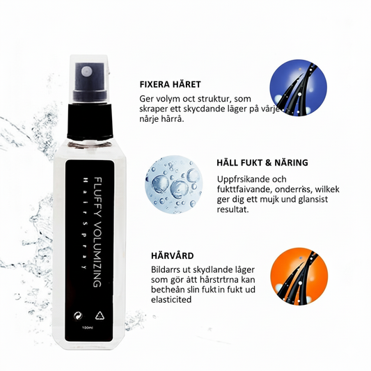 Fluffy Volymspray för Naturligt Tjockare Hår