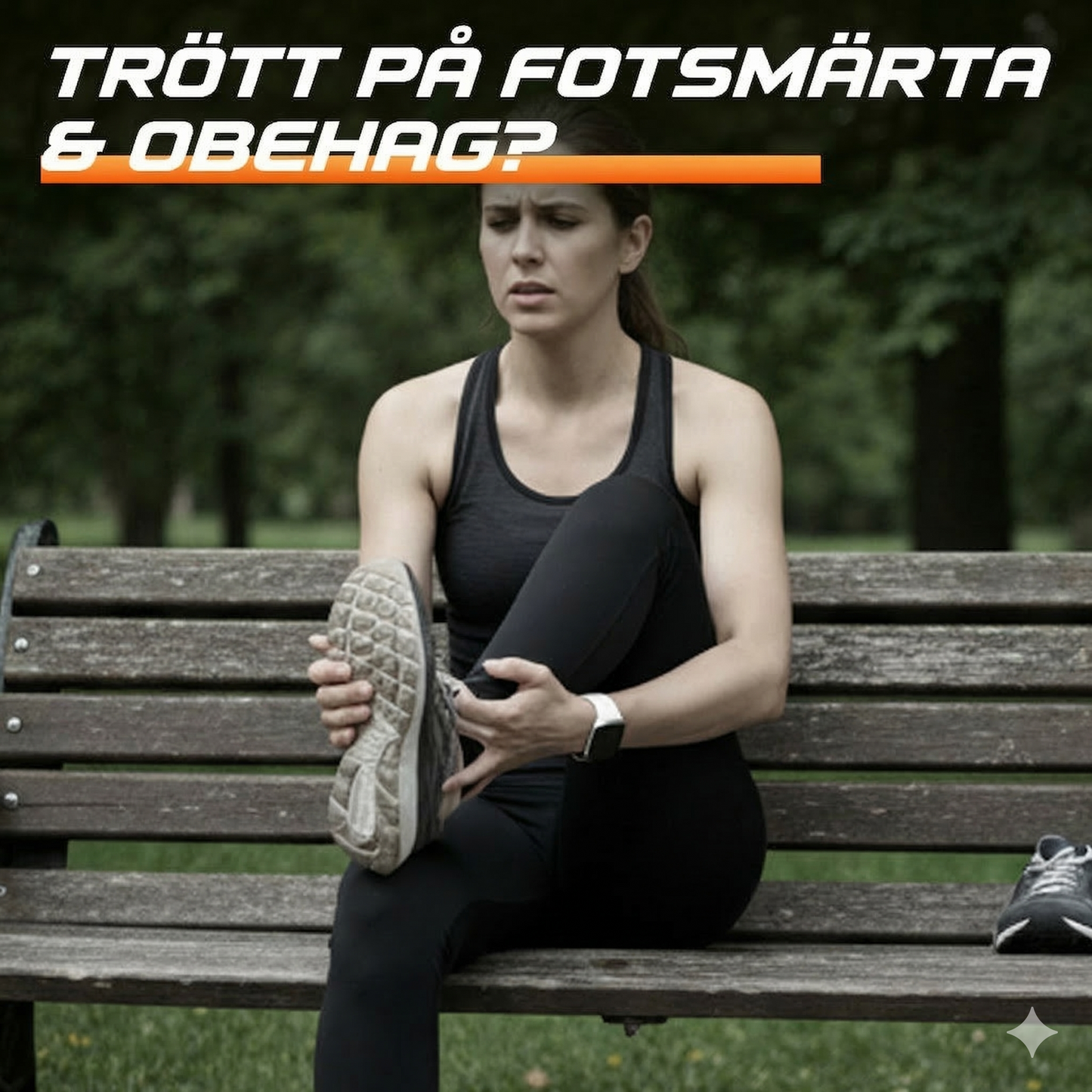 Sportinlägg med Vridstyvt TPU-skal och Hålfotsstöd