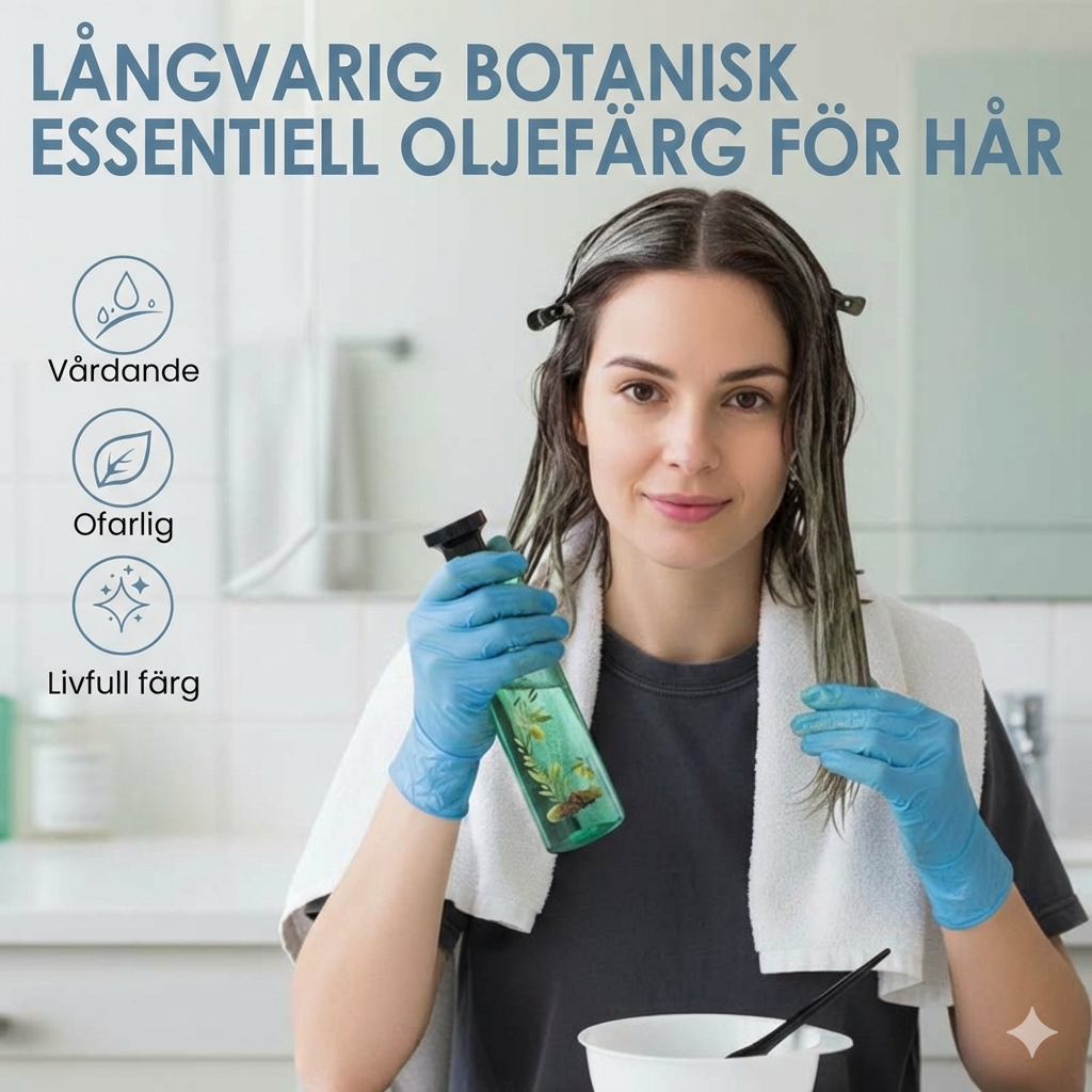 Botanisk Hårfärg med Växtoljor – Ammoniakfri & Skonsam
