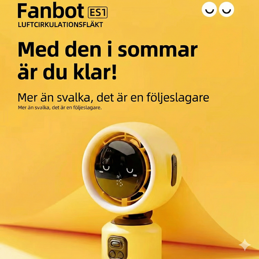 Skrivbordsfläkt med Fill Light – För Kontor & Sovsal