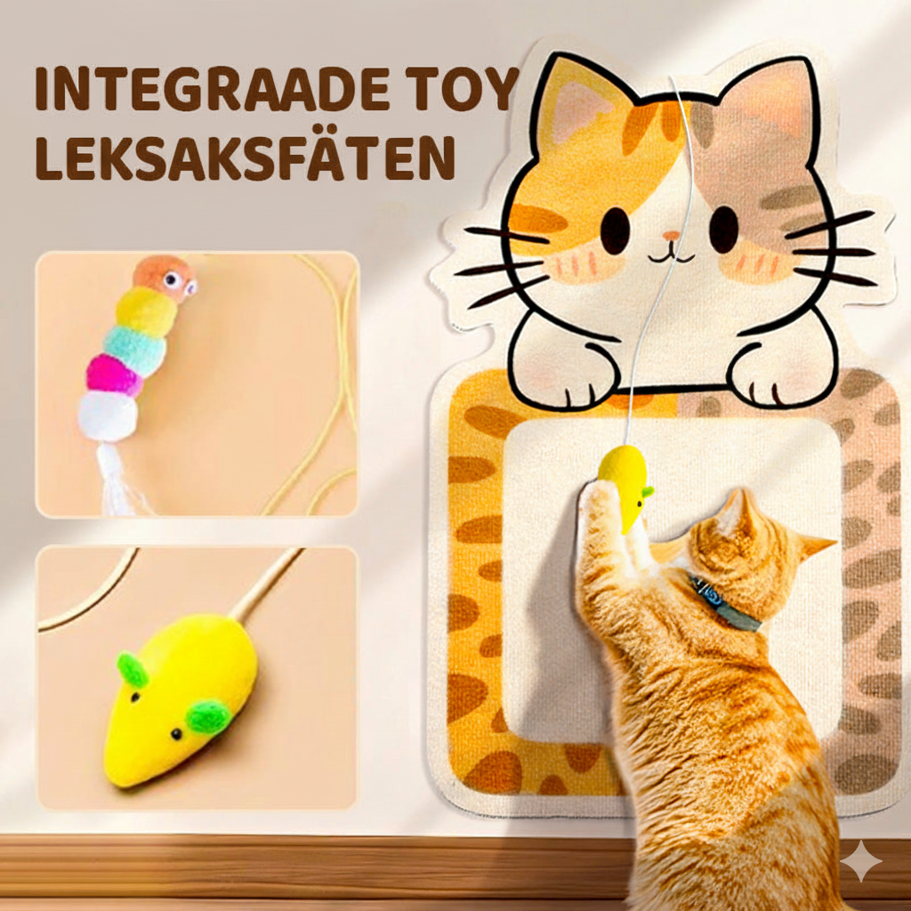 Självhäftande Klösmatta i Filt