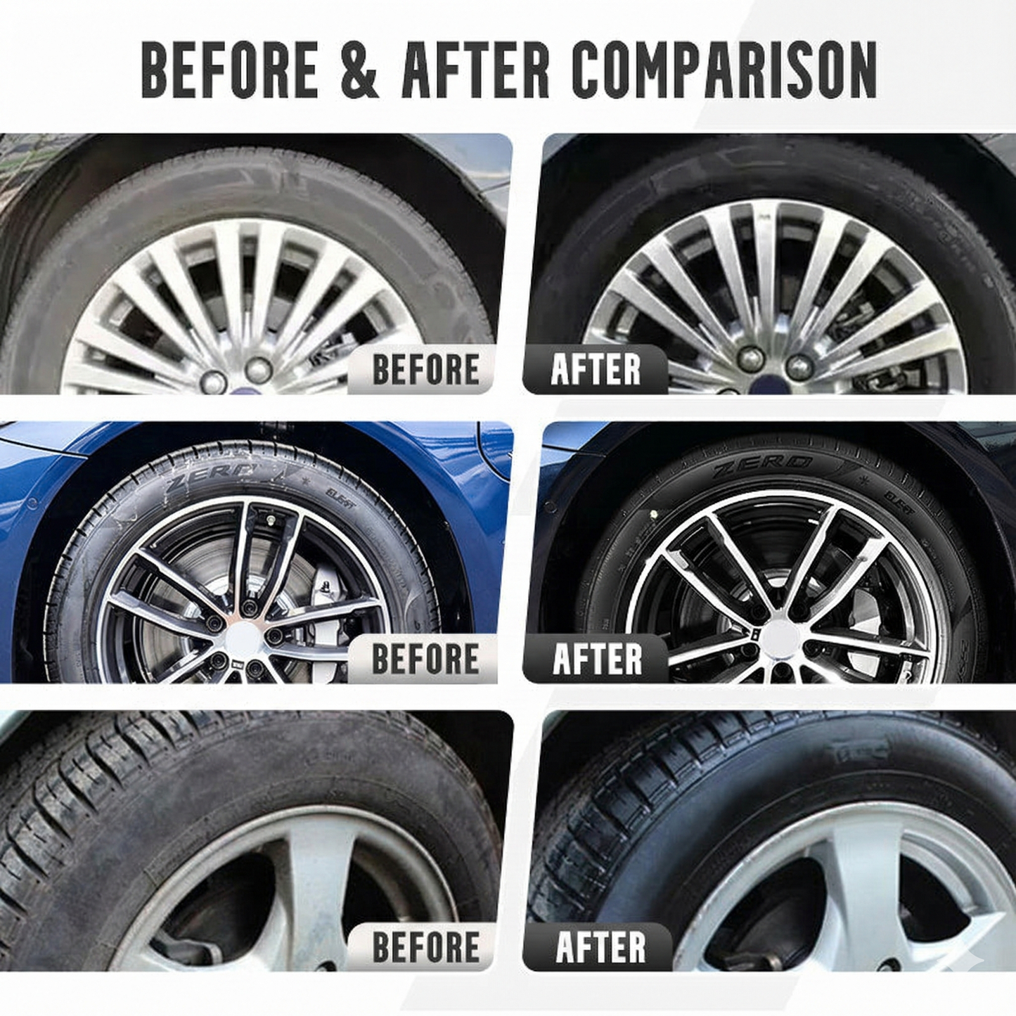 Plast- och gummidäckglans- och skyddsspray