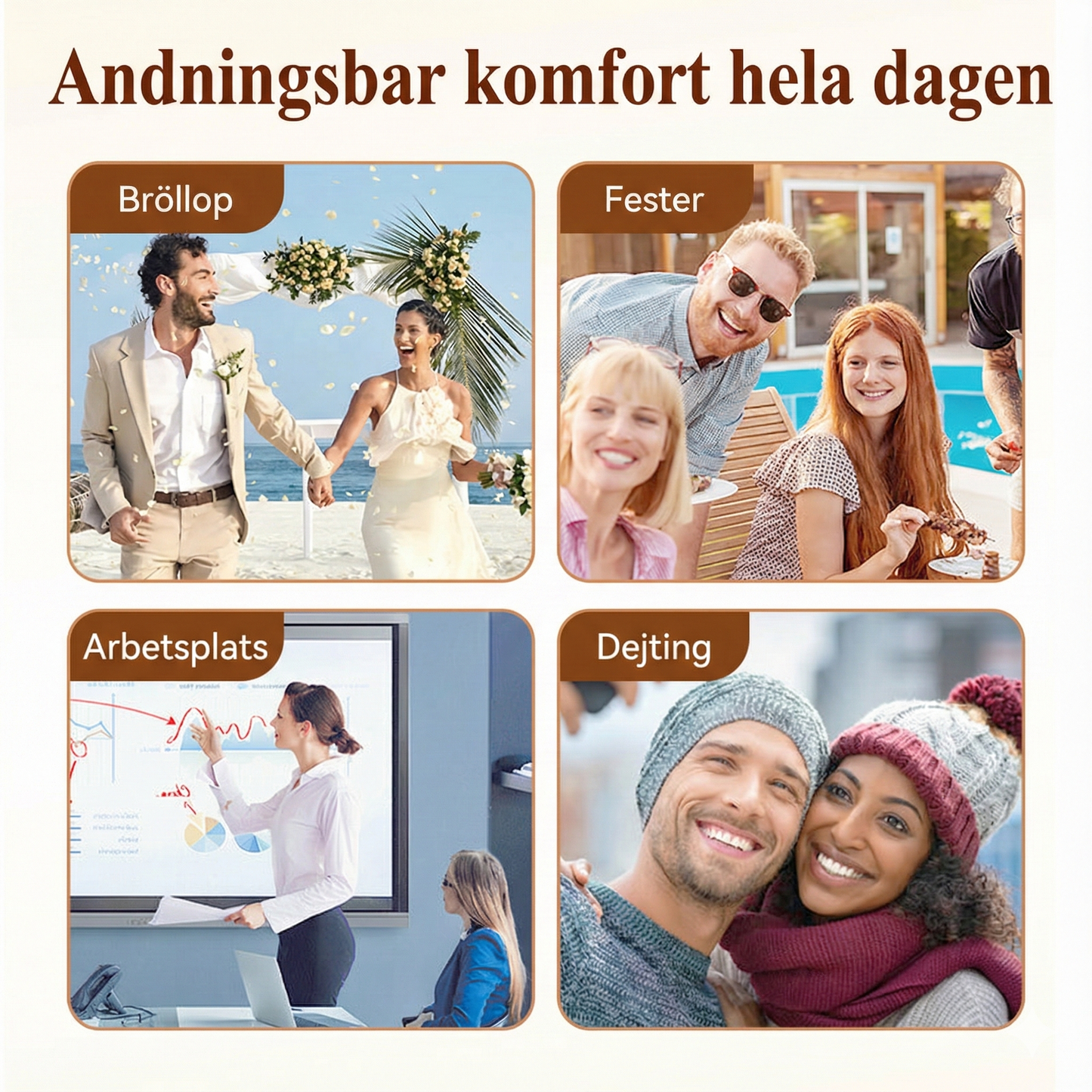 Sömlös Leopardmönstrad BH med Trådlös Komfort & Öppen Rygg