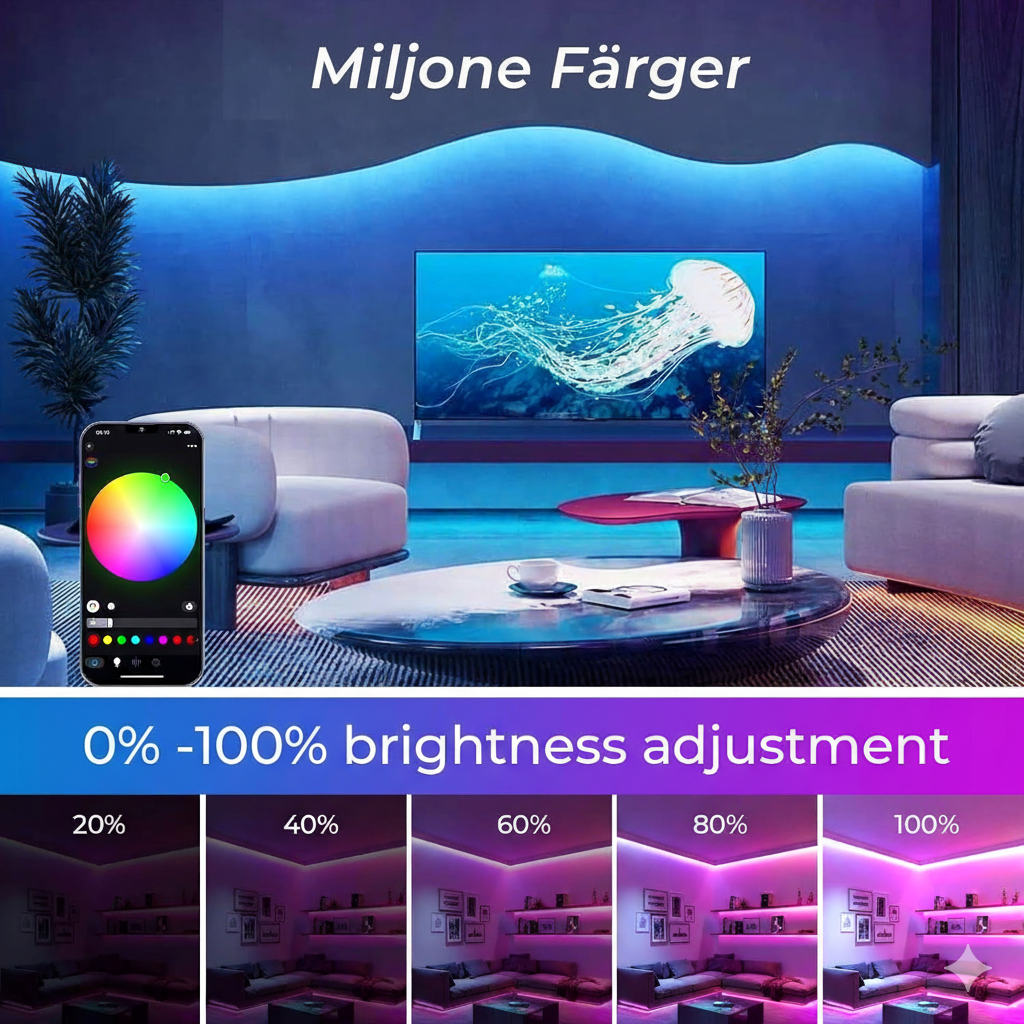 Smart RGB Neonljusslinga