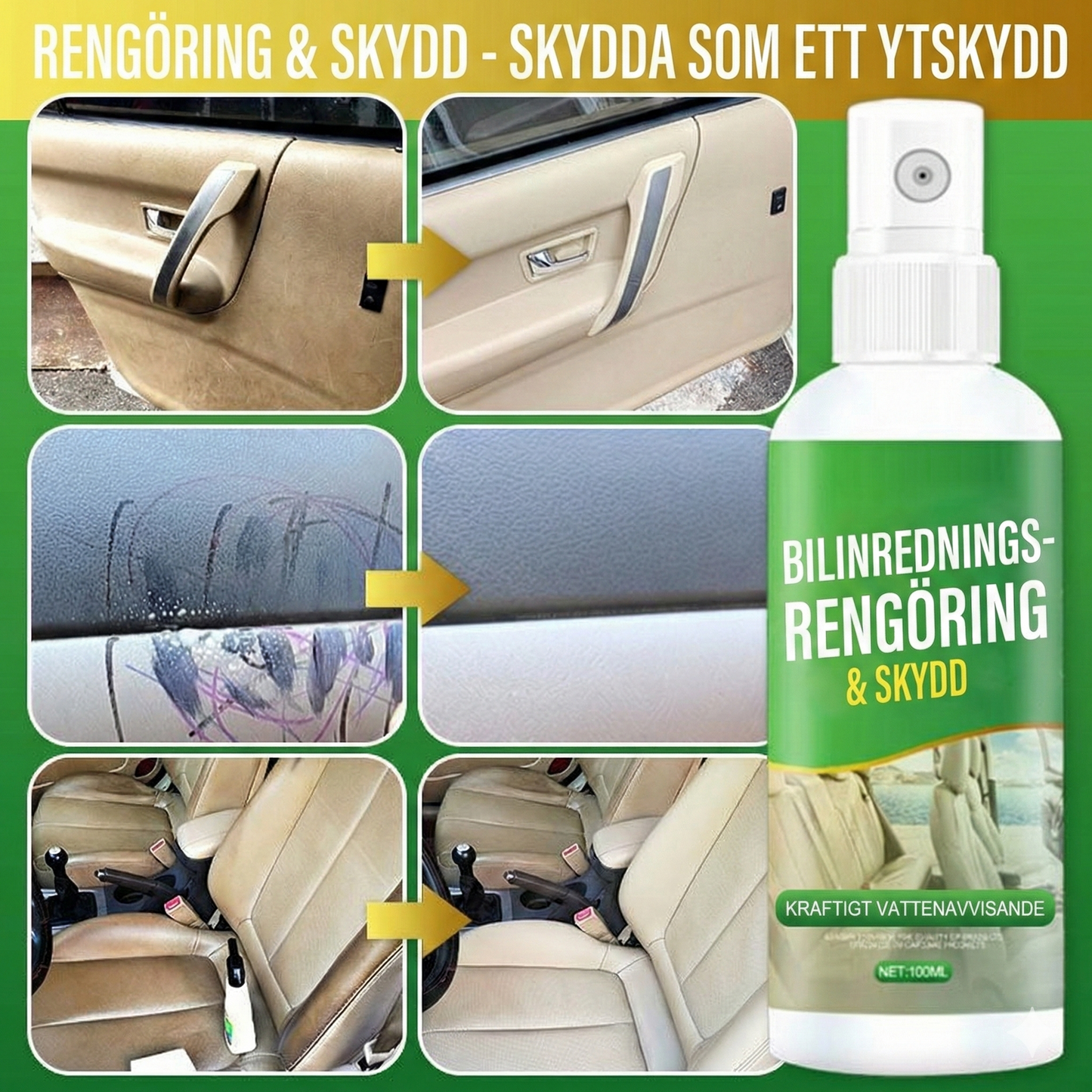 Skonsam Multirengöring för Bil & Hem