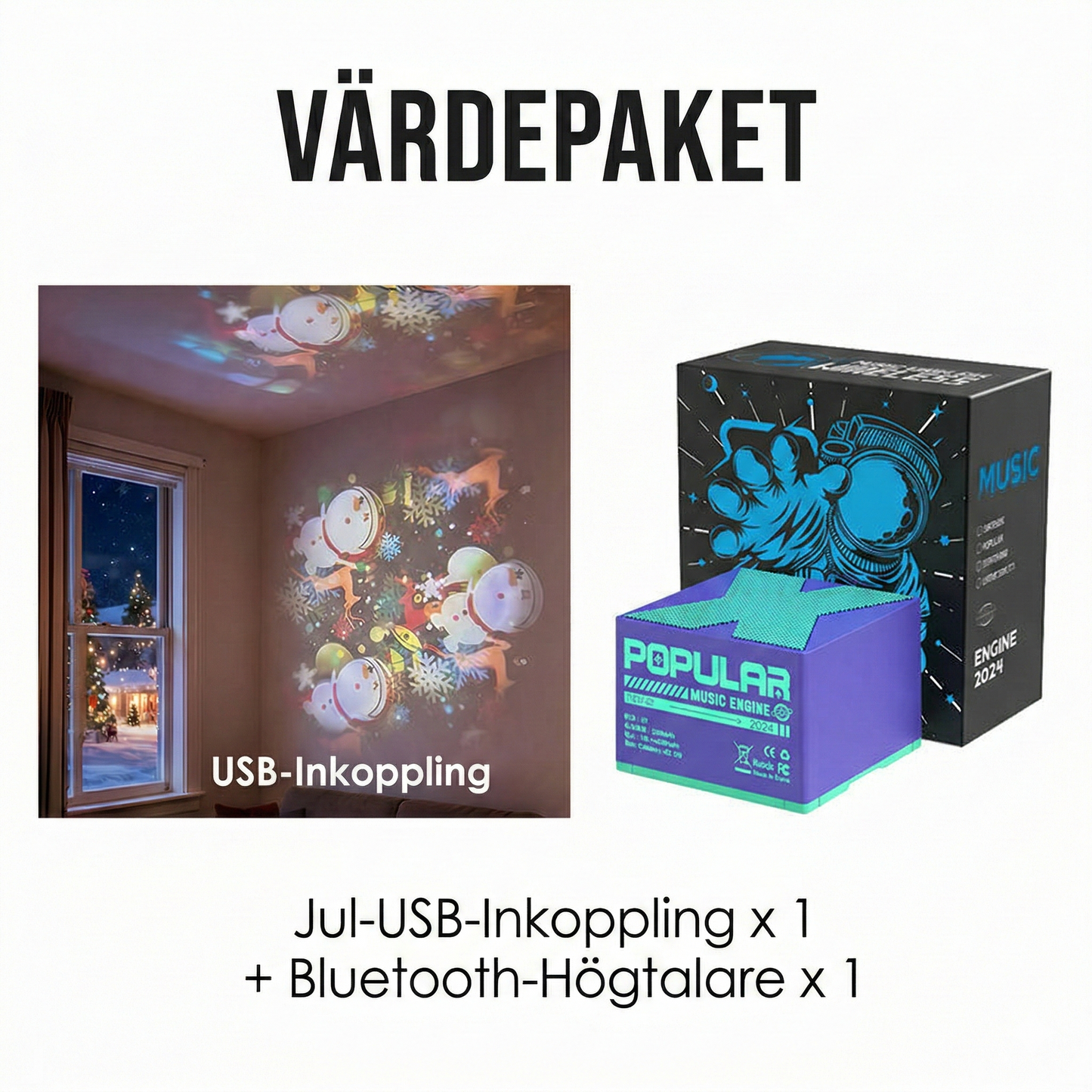 Stämningsfull Havsprojektor för Vägg och Tak