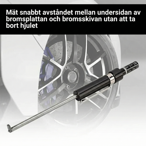 Bromsbeläggsmätare i Pennformat – Mät Utan Demontering