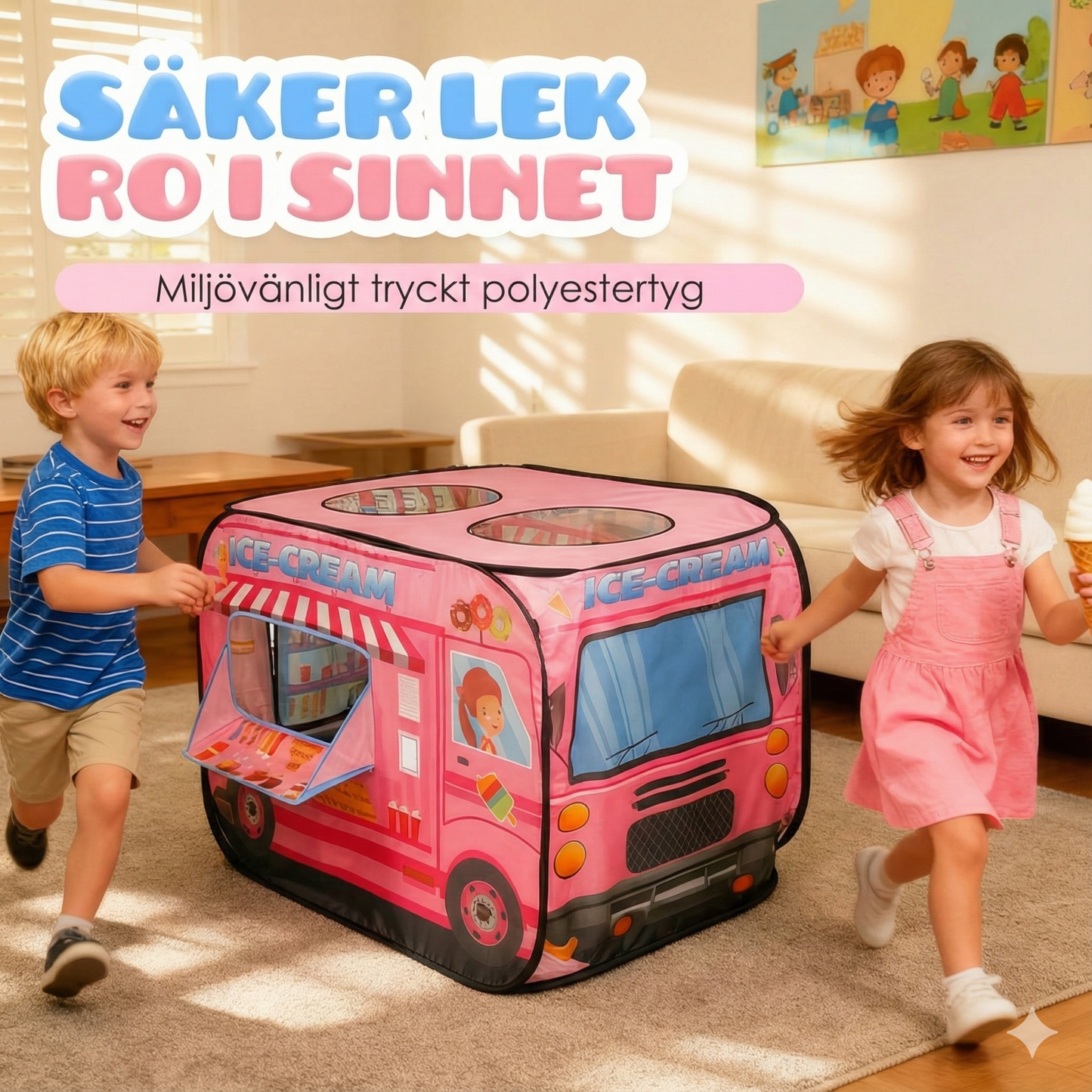 Fordonsformat Pop-up Lektält