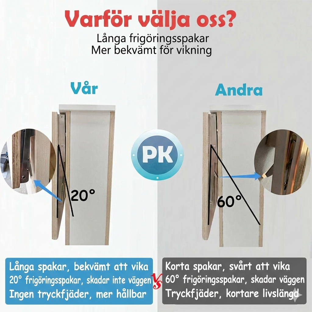 Multifunktionella Fällbara Konsoler – Robust & Rostfri Design