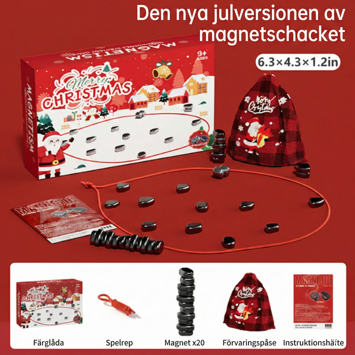 Magnetiskt Strategispel – Logikspel för Hela Familjen