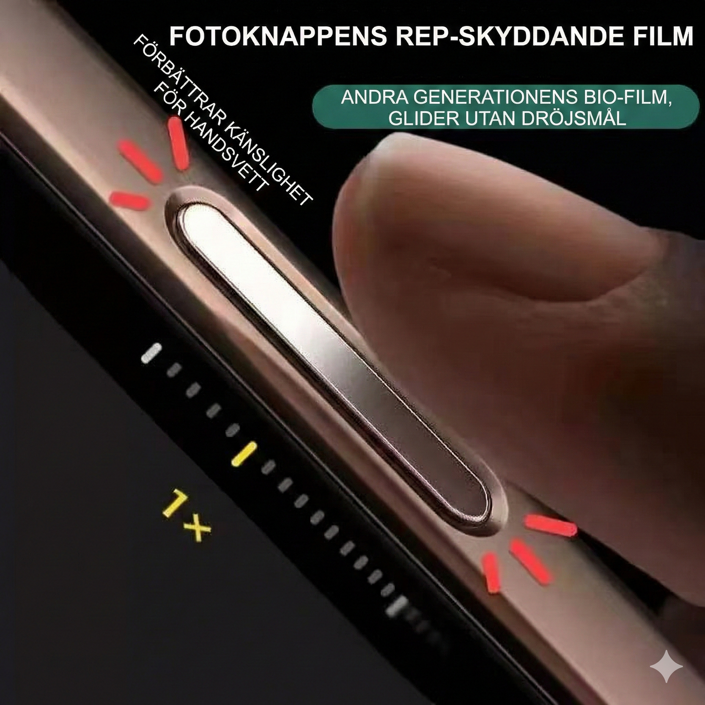 Repskydd för Sidoknappar – Ultratunn Design
