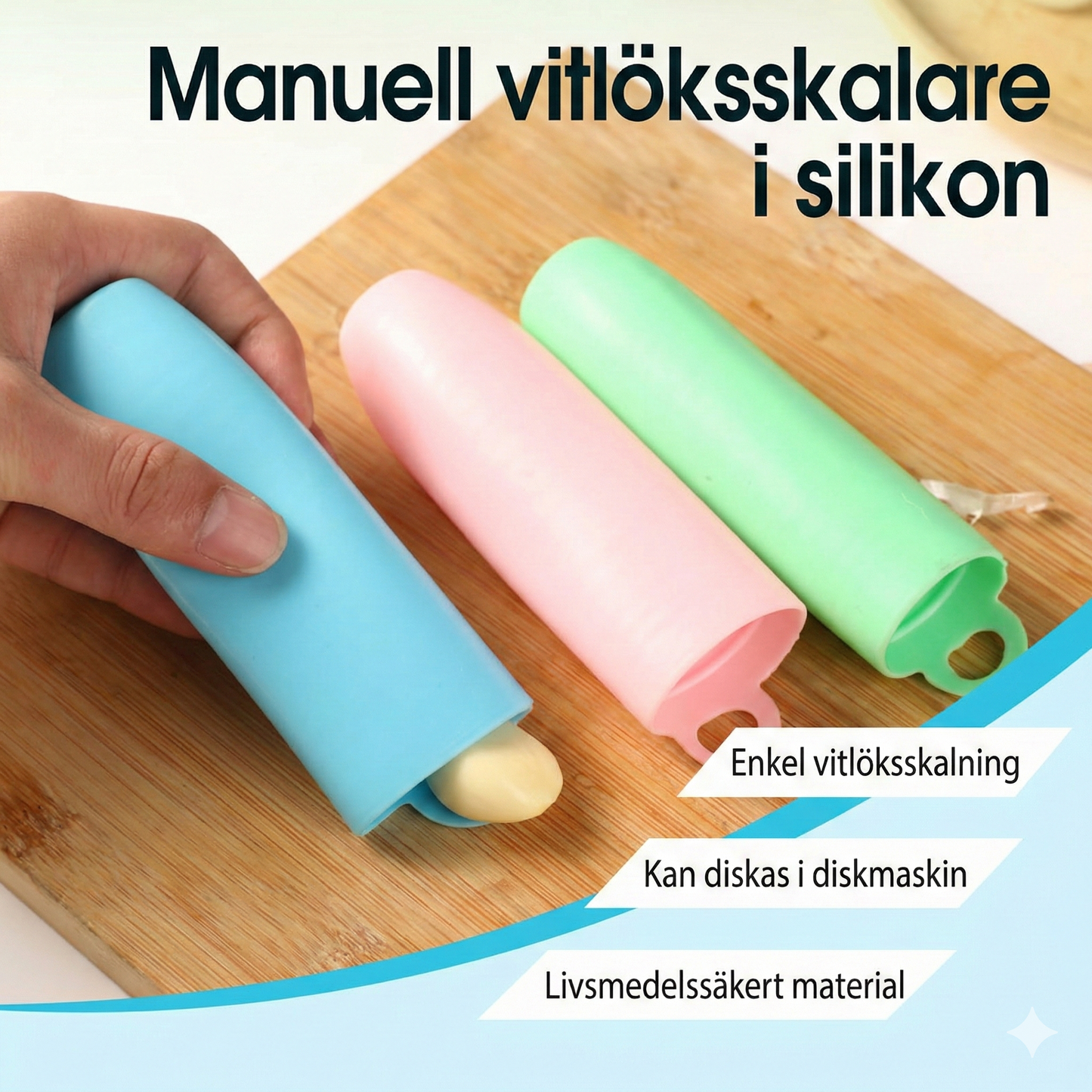Snabb Hackare för Vitlök & Chili – Lättdiskad Design