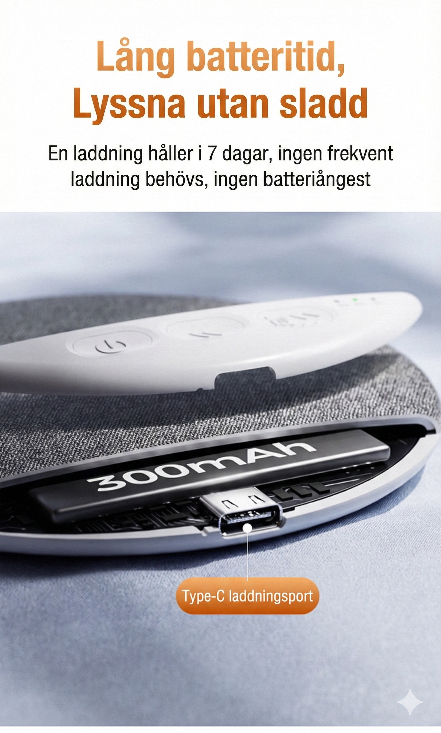 Trådlös Kuddhögtalare