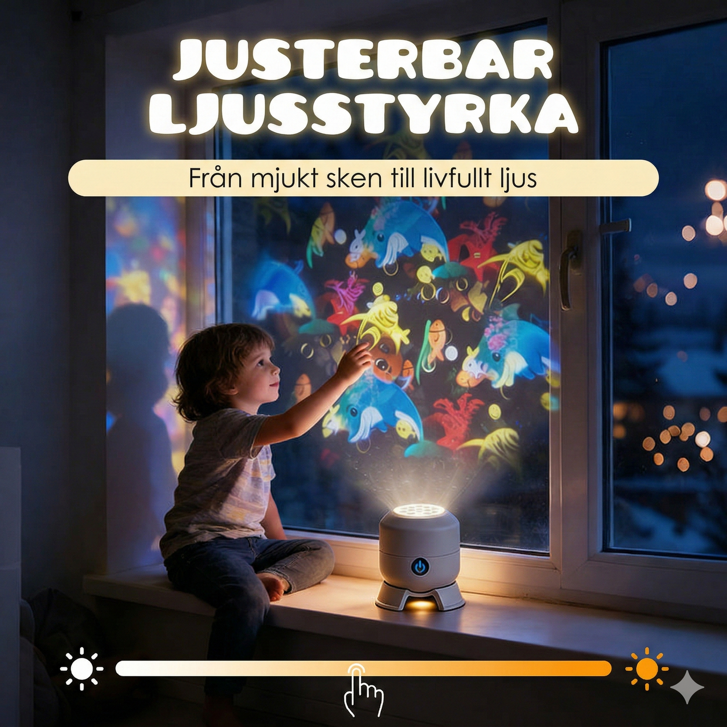 Stämningsfull Havsprojektor för Vägg och Tak