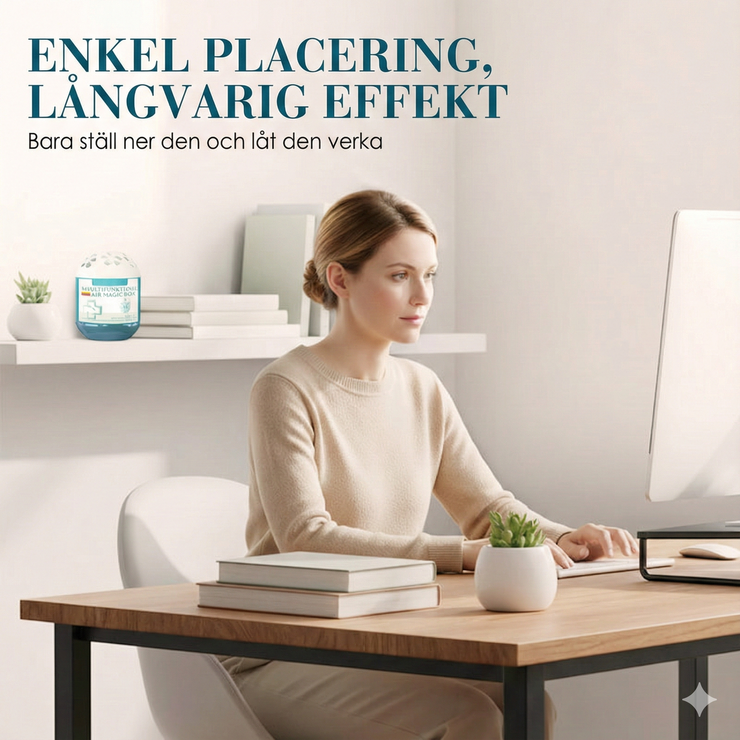 Elfri Dammfångare & Luftrenare med Växtformel