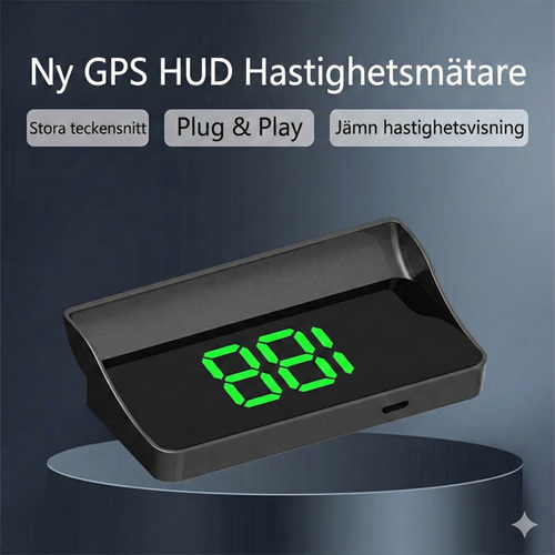 Bärbar HUD-skärm för Instrumentbrädan – HD LCD