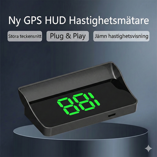 Bärbar HUD-skärm för Instrumentbrädan – HD LCD